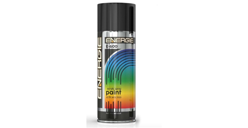 ENERGİE SPREY BOYA 9005 PARLAK SİYAH 400 ML 